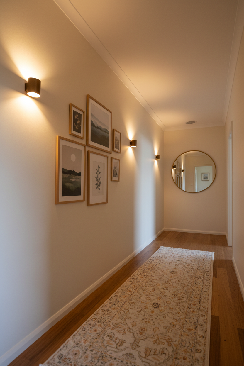 How to Light a Hallway That Has No Natural Light