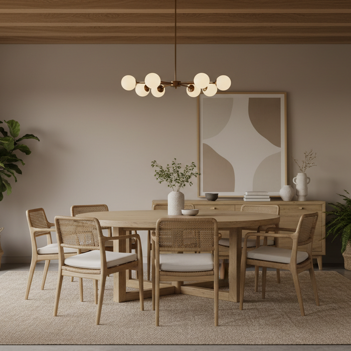 How to Choose a Chandelier Size for a Low Ceiling