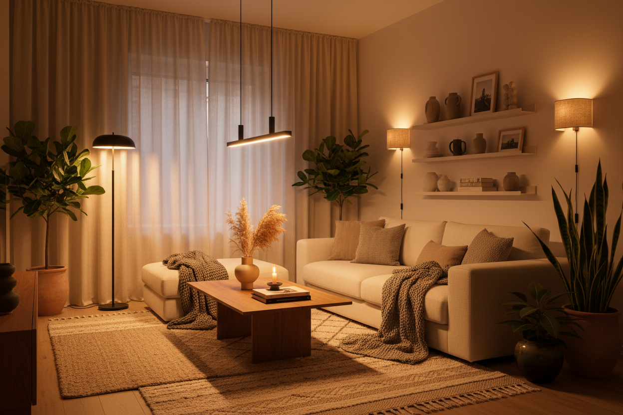 10 Lighting Tricks That Make Small Spaces Feel Bigger