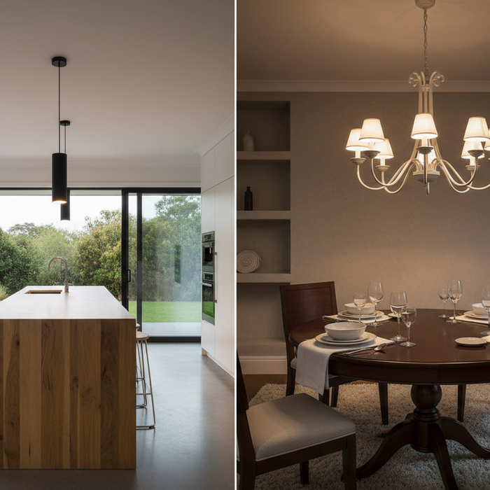What Is the Difference Between a Pendant Light and a Chandelier?