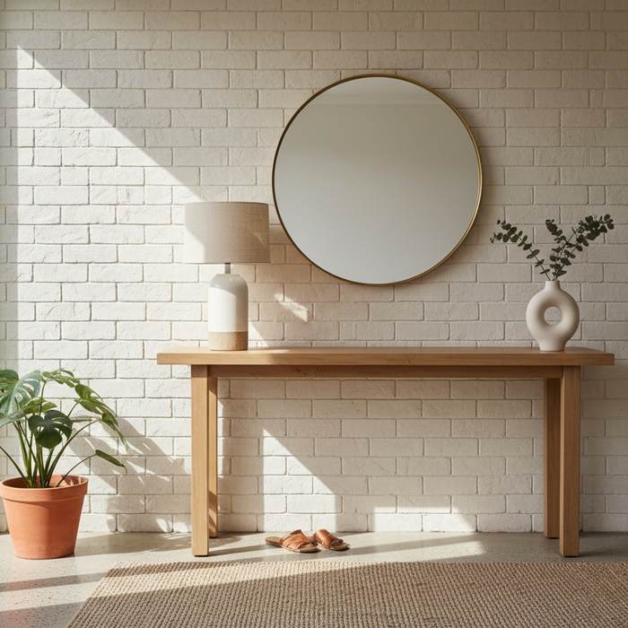 How to Style a Console Table (Entryway Styling Guide)