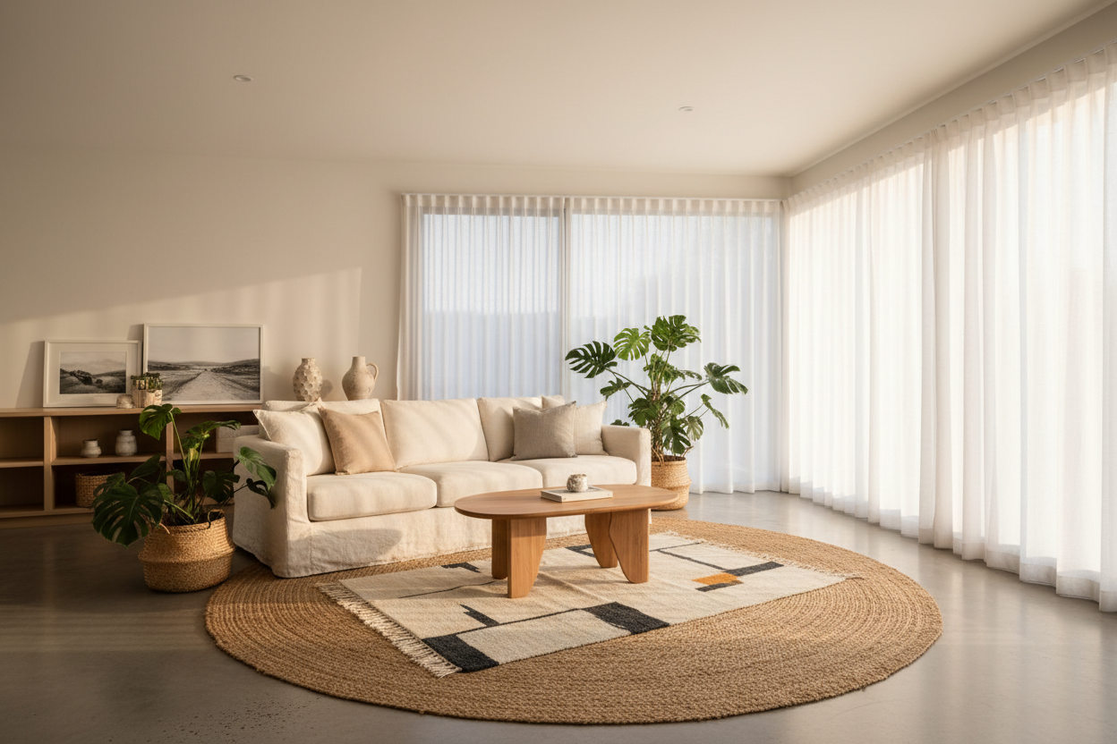 How to Layer Rugs the Right Way