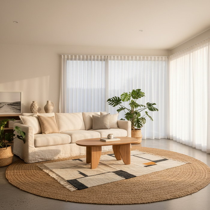 How to Layer Rugs the Right Way