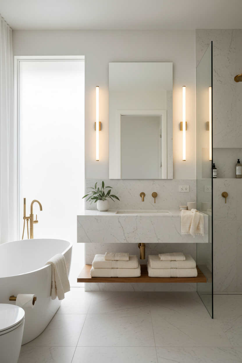 Best Lighting for a Bathroom Mirror (Complete Guide)