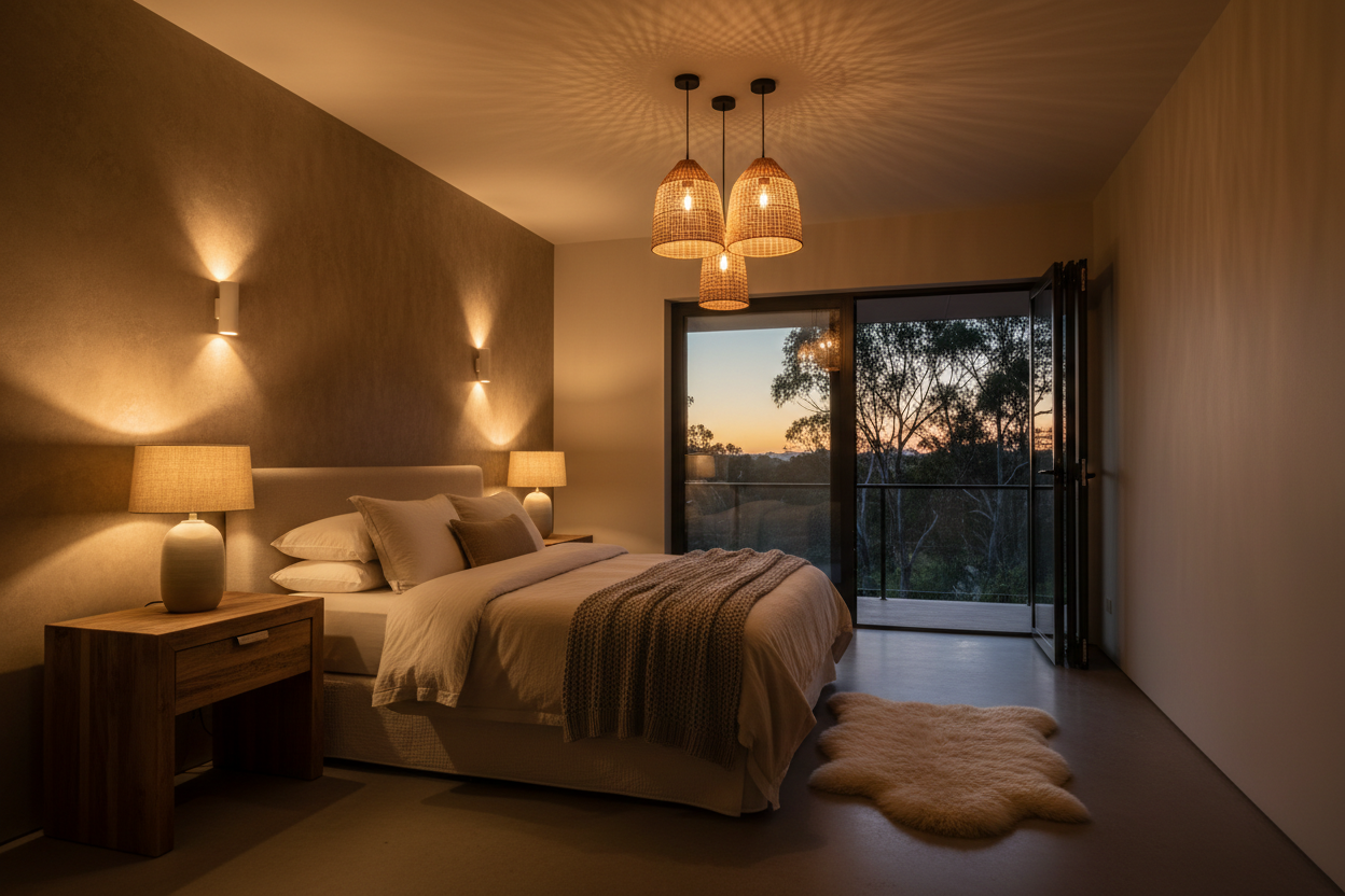 How to Layer Lighting in a Bedroom