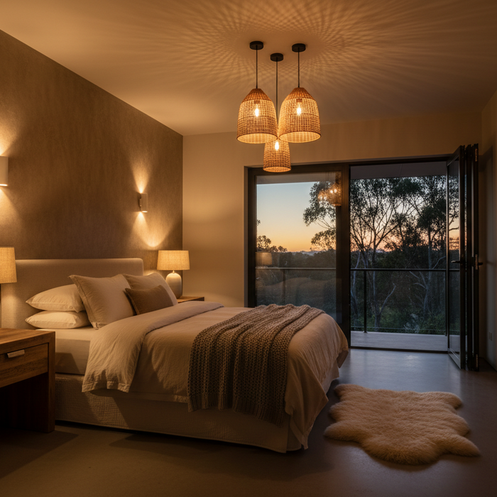 How to Layer Lighting in a Bedroom