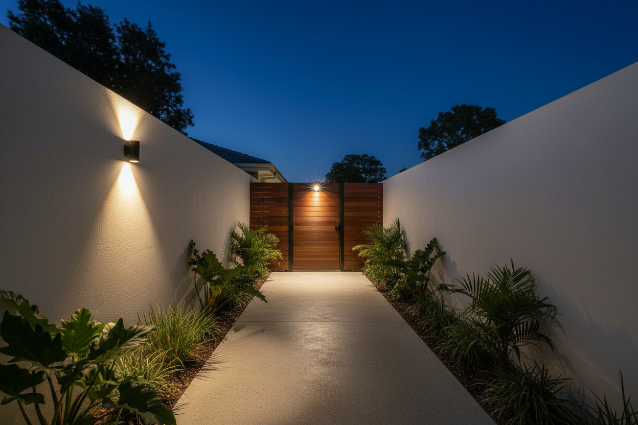 Outdoor Spotlights & Sensors