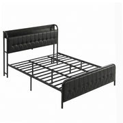 Artiss King Bed Frame with Storage Headboard SAA Certified Charging Station - Lucendi Home