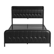 Artiss Queen Bed Frame with Storage Headboard SAA Certified Charging Station - Lucendi Home
