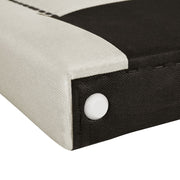 Beige Faux Linen Bedhead Queen - RIVE Nail-Edge Contemporary Headboard - Lucendi Home