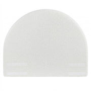 Boucle Fabric Headboard Double 154cm - Semi-Round No-Assembly Backrest - Lucendi Home