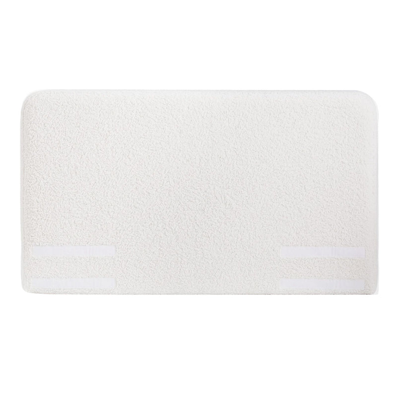 Boucle Fabric Headboard Double 155cm - No-Assembly Vacuum Compressed Backrest - Lucendi Home