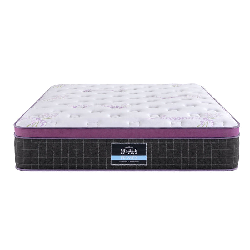 Giselle Double Euro Top Mattress Firm Pocket Spring Edge Support