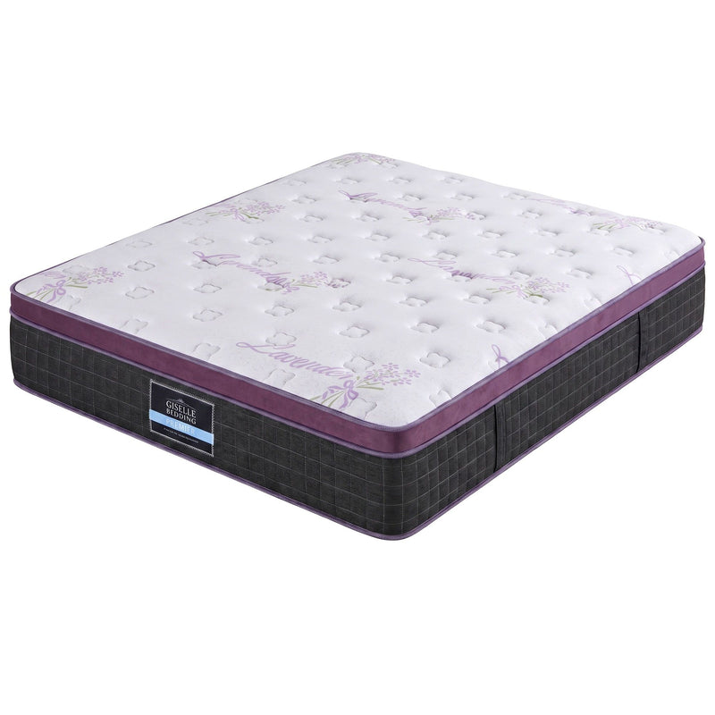 Giselle Queen Euro Top Mattress Firm Pocket Spring Edge Support