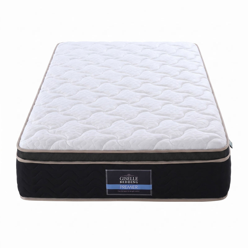 Giselle 35cm Single Mattress Firm with Copper Memory Foam and Edge Support