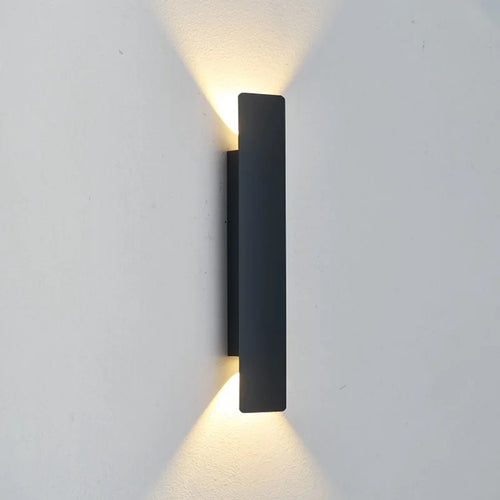 Apex Linear Waterproof Outdoor Wall Lamp – Modern Minimalist Exterior Strip Light