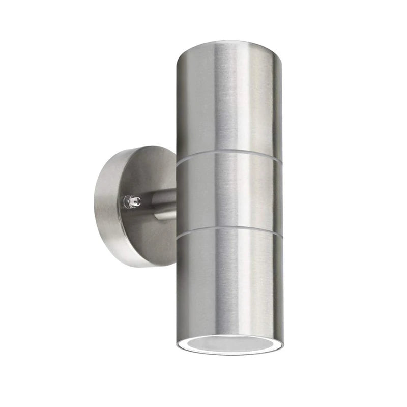 Stellar Outdoor Stainless Steel Wall Sconce – Modern IP65 Up & Down Light