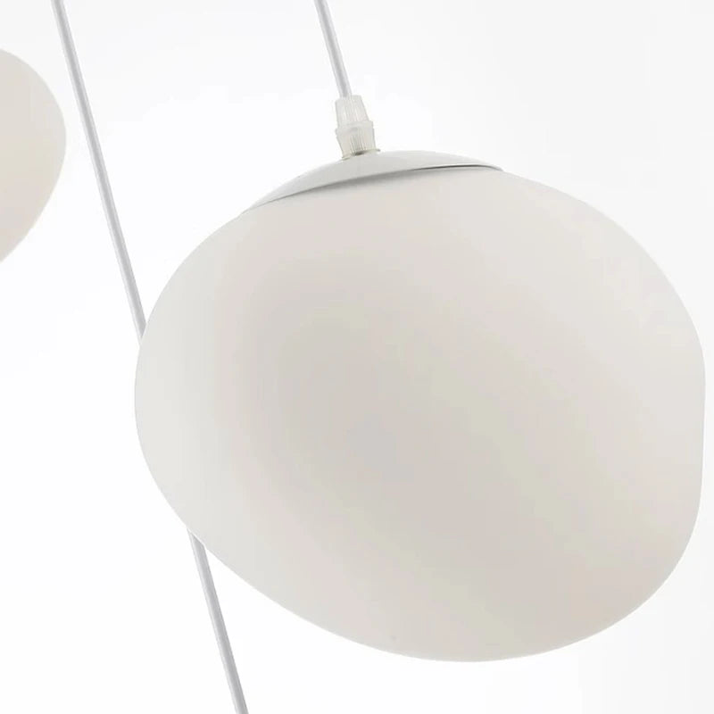 Pendant Light Chandelier - High Ceiling Stairwell Decor - 10-Head Spiral