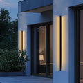 Linear Outdoor Wall Lamp – Modern Minimalist Architectural Exterior LED Sconce