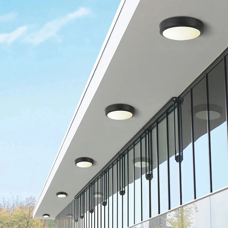 Waterproof Flush Ceiling Light – With Radar Motion Sensor