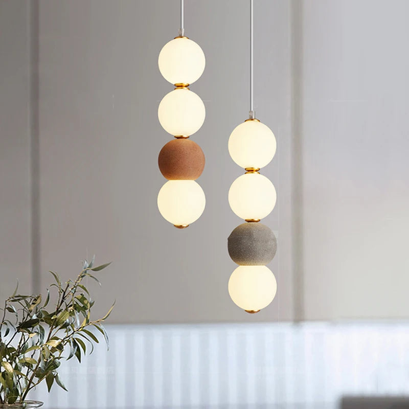 Lucendi Ceiling Pendant Light - Industrial Minimalist Hanging Cylinder Light