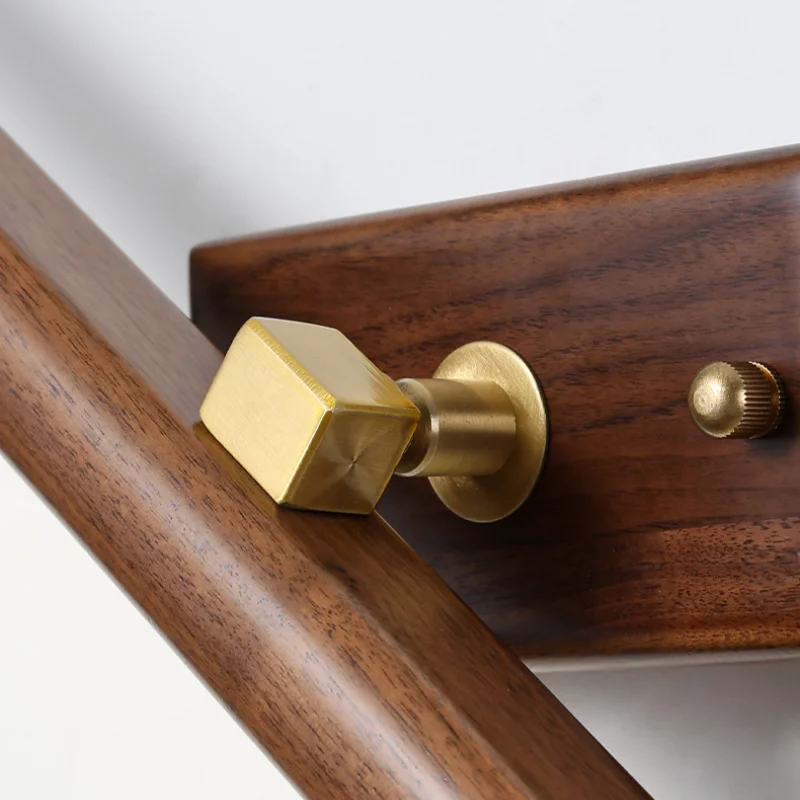 Kanso Japanese Wood & Metal Wall Sconce – Minimalist Organic Indoor LED Lamp