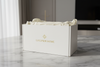 White box with 'Lucendi Home' branding on a marble surface